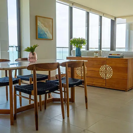 Exclusive & New Penthouse With Ocean View By Huespedia Apartment Cartagena